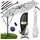 Kesser Ampelschirm LED Solar Ø 300 cm Weiß