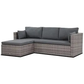 beautysofa SEVILLA Loungeset grau