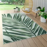 Paco Home In- & Outdoor Teppich Balkon Terrasse Küchenteppich Gartenteppich Modern, Grösse:80x250 cm,