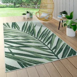 Paco Home In- & Outdoor Teppich Balkon Terrasse Küchenteppich Gartenteppich Modern, Grösse:80x250 cm,