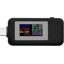 BerryBase KWS-1902C USB Tester für USB-C, 4-30V, OLED Display