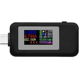 BerryBase KWS-1902C USB Tester für USB-C, 4-30V, OLED Display