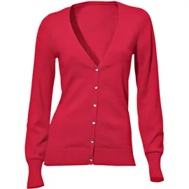 Heine Strickjacke in koralle 48