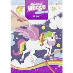 TOI TOYS 46989 DREAM HORSE Super Malbuch Einhorn