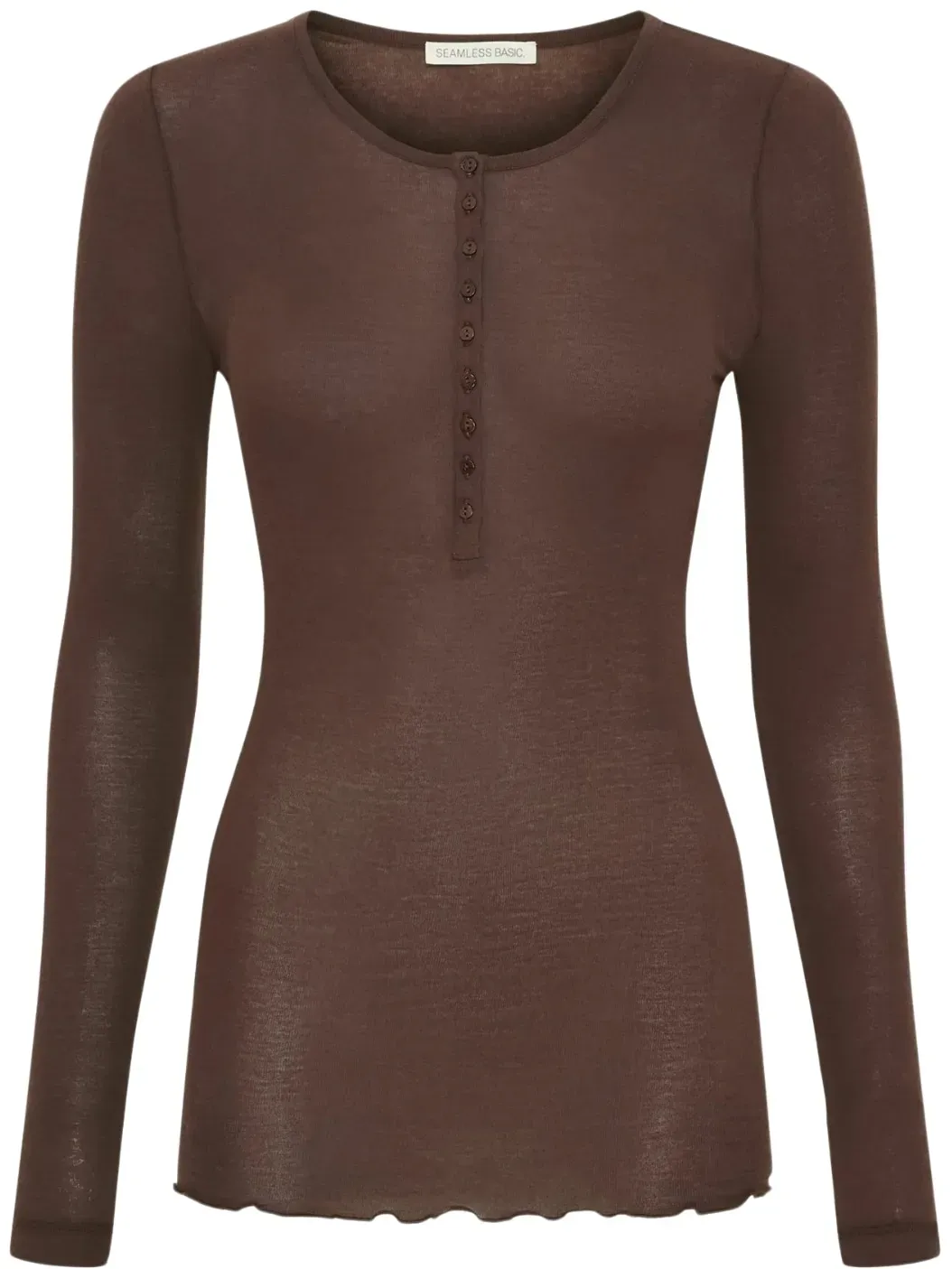 Langarmhemd SEAMLESS BASIC 