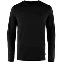 Fjällräven Herren Abisko Wool Longsleeve (Größe S, schwarz)