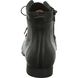 THINK! Damen Guad chromfrei gegerbte Leder gefütterte Stiefelette schwarz 42,5