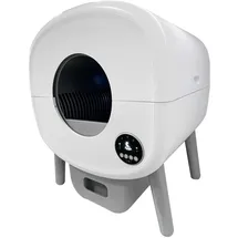 Wiltec Katzentoilette Fudajo 76 L Weiß