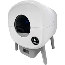 Wiltec Katzentoilette Fudajo 76 L Weiß