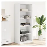 vidaXL Kleiderschrank 80x50x200 cm weiß