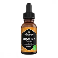 Vitamin A 500 Μg Hochdosiert Vegan Tropfen