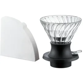 Hario Switch V60-02 200 ml Schwarz/Transparent