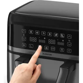 Klarstein VitaFry Duo Elegance 9L schwarz