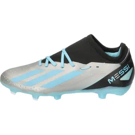 adidas X Crazyfast Messi.3 FG Herren Silver Metallic/Bliss Blue/Core Black 44