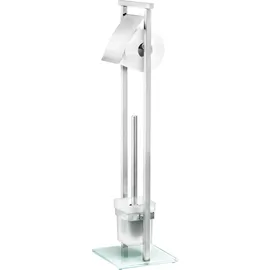 Wenko WC-Bürstengarnitur Debar Silber