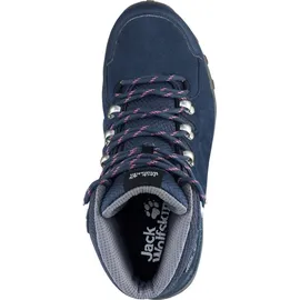 Jack Wolfskin Refugio Texapore Mid Walking-Schuh, Dark Blue Grey, 42