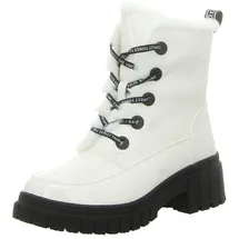Artiker Schnürstiefelette in weiß | Gr.: 38
