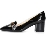 Henry Stevens Fay P55 Damen Gr. 36 (EU) - in schwarz, Lackleder, Schuhe Pumps, Damen Absatzschuh elegant handgefertigt, Lederschuh