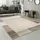 Paco Home Teppich Wohnzimmer Teppich Modern Bordüre, in Braun Beige Preishammer, Grösse:60x100 cm