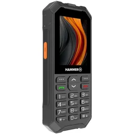 Hammer H Hammer 6 LTE, Outdoor Tastenhandy Dual SIM Schwarz Orange