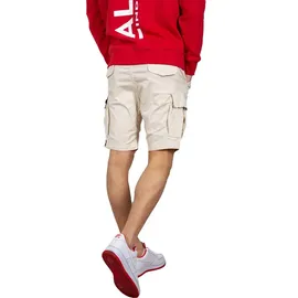 Alpha Industries Crew Kurze Hose Jet Stream White 38