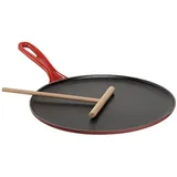 Le Creuset Tradition Crêpe-Pfanne 27 cm kirschrot