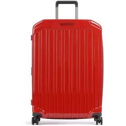Piquadro PQ Light Mittelgroßer Trolley mit 4-Rollen, erweiterbar4 Rollen Rot