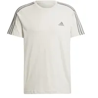 Adidas Herren Essentials Single Jersey 3-Stripes Tee, Alumina, L