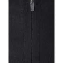 Maerz Muenchen Herren Cardigan schwarz unifarben, schwarz, NOS
