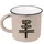 Grafik-Werkstatt Kaffeetasse vintage 0,4 l Braun 3 St.