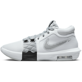 Nike Lebron Witness Viii WHITE/BLACK-LT Smoke Grey, 44 1⁄2