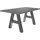 58 aufm Kessel Elia 140 x 90 x 75 cm grau