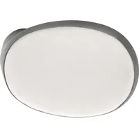 Marchesi Türknopf Gekröpft Oval Edelstahl Weiß