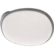 Marchesi Türknopf Gekröpft Oval Edelstahl Weiß