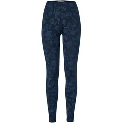 Tchibo - Bedruckte Leggings - Damen - Gr. M - dunkelblau/print
