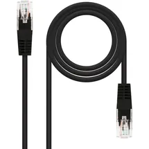 NANOCABLE Rj45 Utp Rj45 Patch Kabel Awg24,2m Schwarz