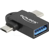 DeLock 60739 - Adapter USB 3.1 C - Micro-B