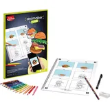 maped® creativ Comic-Gestalter pop Malset 1 St. Mehrfarbig