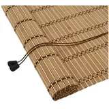 vidaXL Rollo Natur 130 x 220 cm Bambus/braun