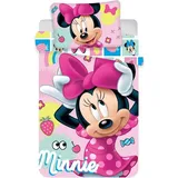 Jerry Fabrics Minnie Mouse Baby Bettwäsche 100 x 135 cm