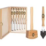 Kirschen Werkzeuge Stechbeitel-Set 6-teilig (1811000)