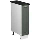 Vicco, Regal, Apothekerschrank Fame-Line, Grün-Gold Landhaus/Weiss, 20 cm, AP Anthrazit