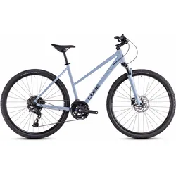Cube Nature EXC pigeonblue n black Trapeze 54 cm