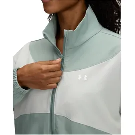 Under Armour Rival Woven Jacke - Silica Green / Hydro Green / Black - L