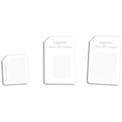 LogiLink Dual SIM Card Adapter - Adapterkit für