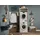 laundreezy Waschmaschinenschrank 67,5 x 200 cm Weiß Holz/Kunststoff/Metall