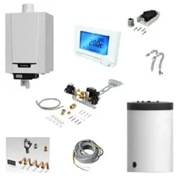 Remeha Gas Therme Brennwert Tzerra Ace 15DS Gastherme Gas-Brennwerttherme Regler