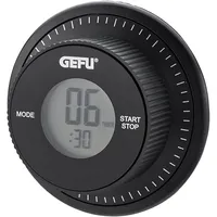 GEFU Digital-Timer Kurzzeitmesser schwarz 9,5 cm