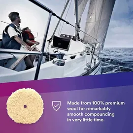 3M Perfect-it Doppelseitiges Woll-polierpad - One Size