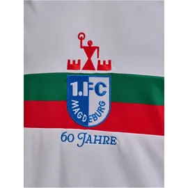 hummel 1.FC Magdeburg 60-Jahre Sondertrikot 2025/26 Kinder 9548 - white/princess blue 152